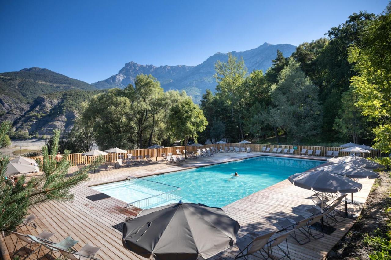 Huttopia Lac de Serre-Ponçon Le Lautaret Exterior foto